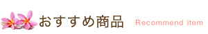 おすすめ商品